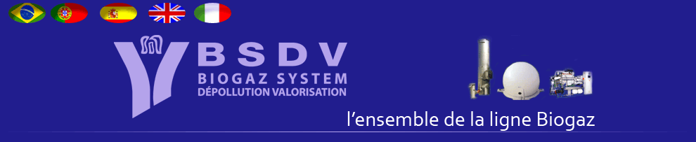 Biogaz system dépollution valorisation